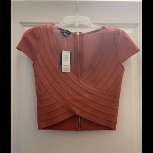 Bebe crop top